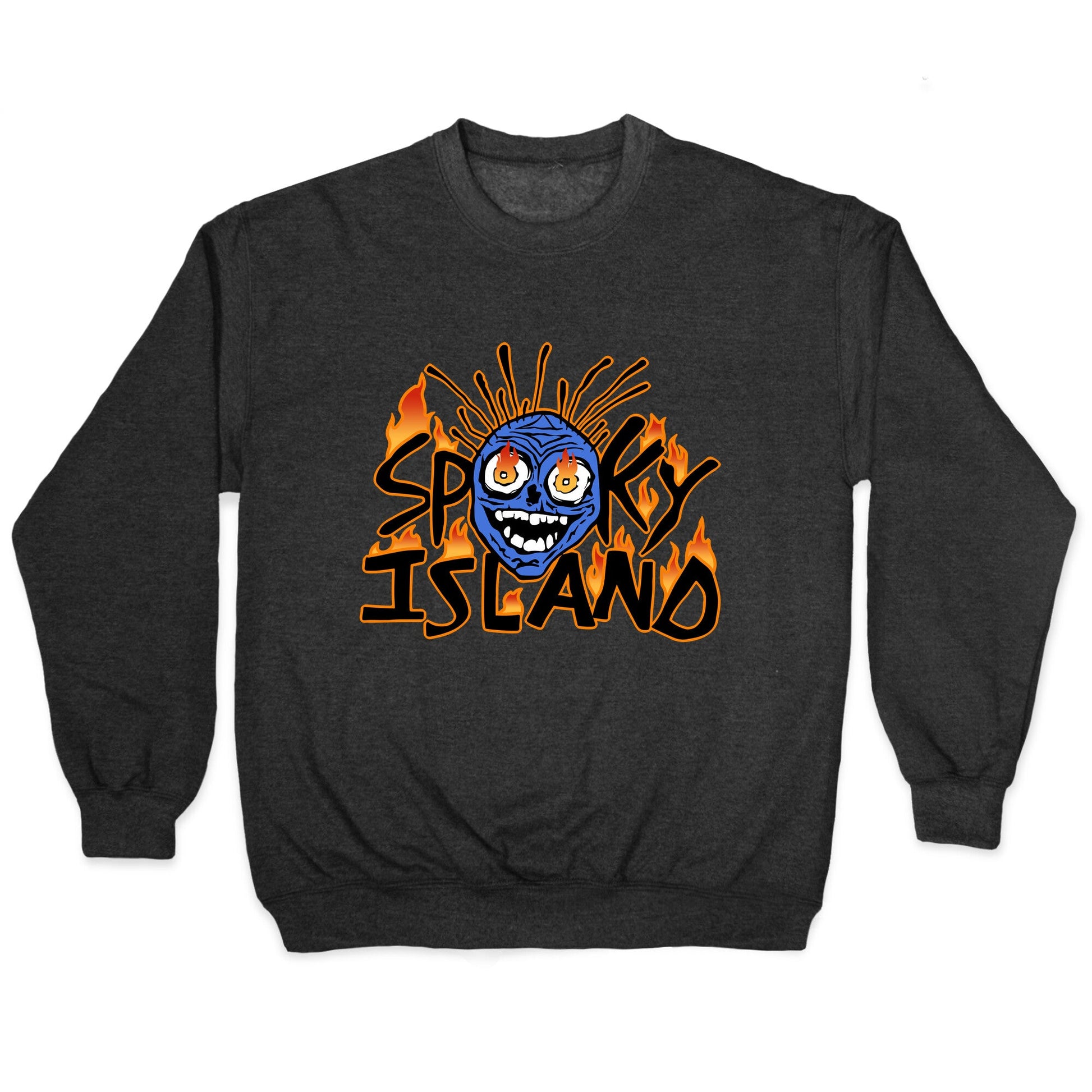 Spooky Island Crewneck Sweatshirt