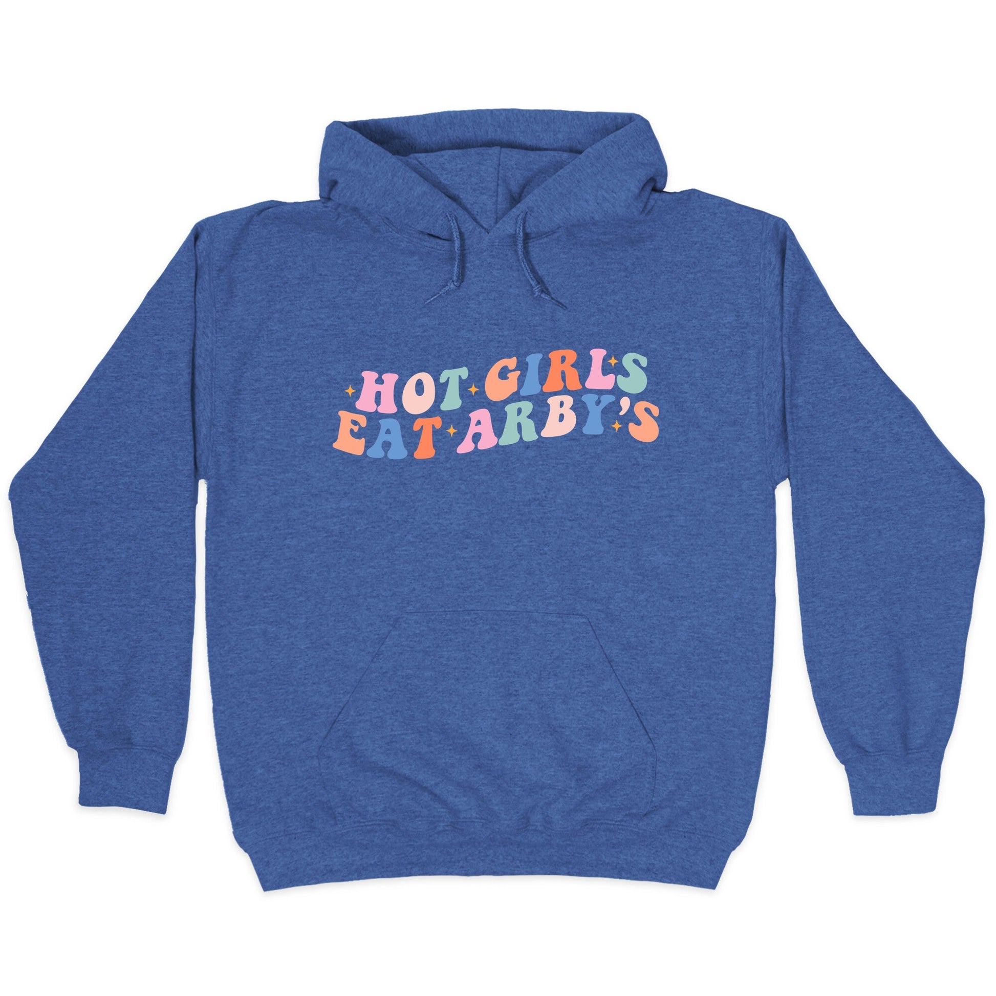 Hot Girls Eat Arbys Retro Hoodie