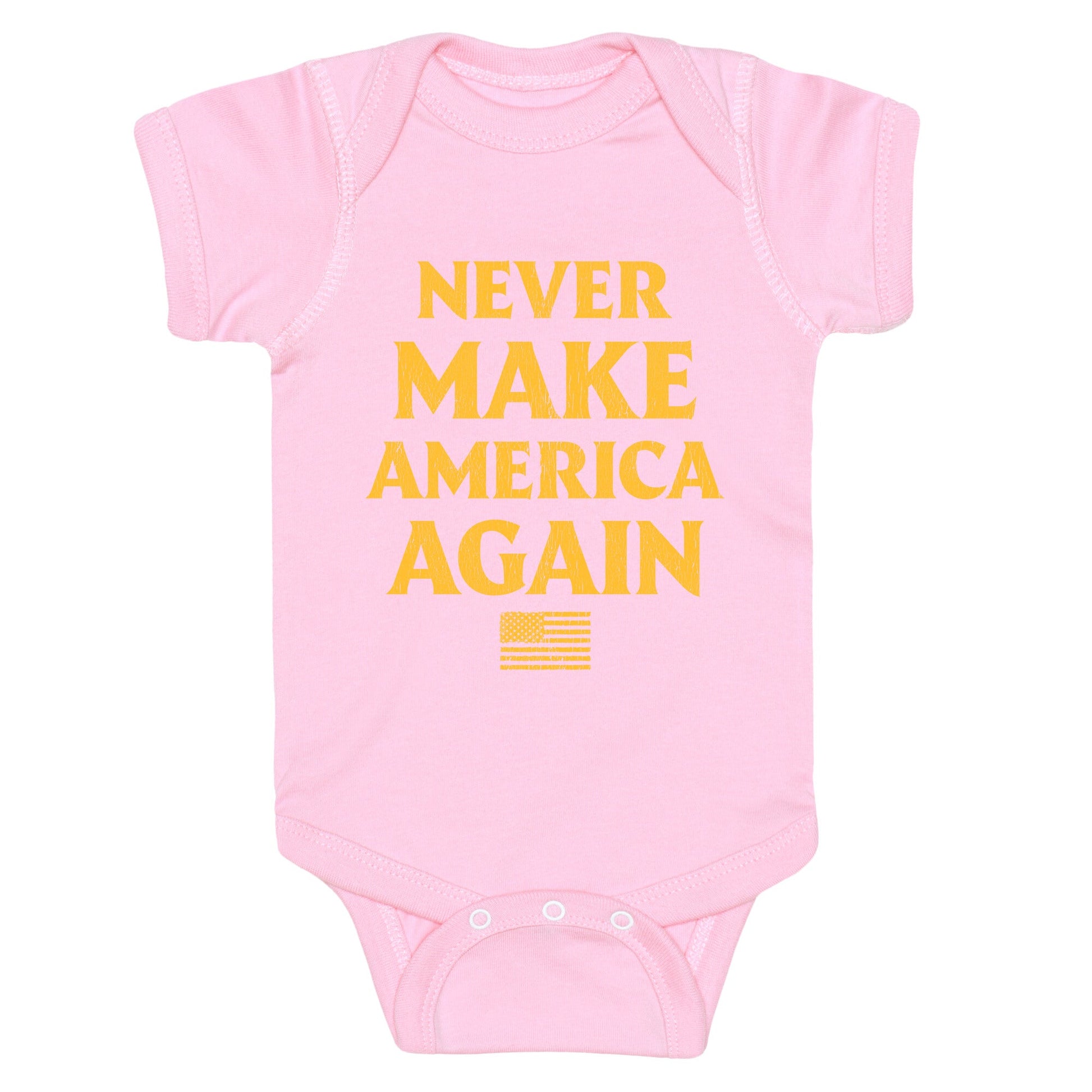 Trump Never Make America Again Baby One-Piece