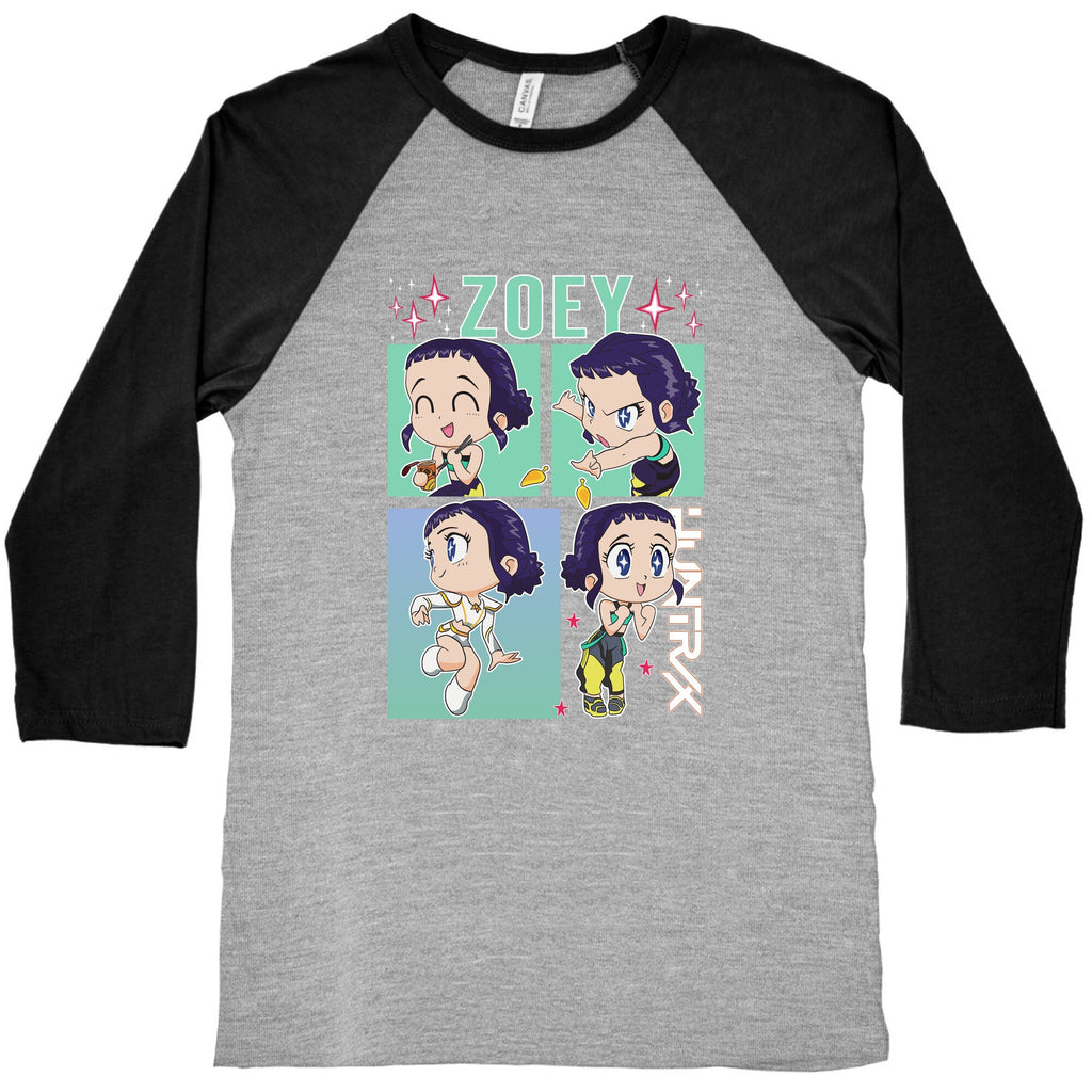 Zoey Kpop Demon Hunters Baseball Tee