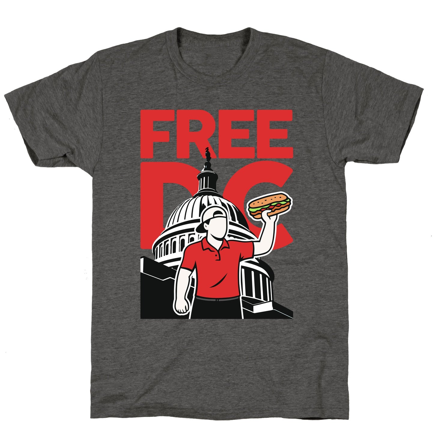 Anti Ice DC Sandwich Guy Unisex Triblend Tee