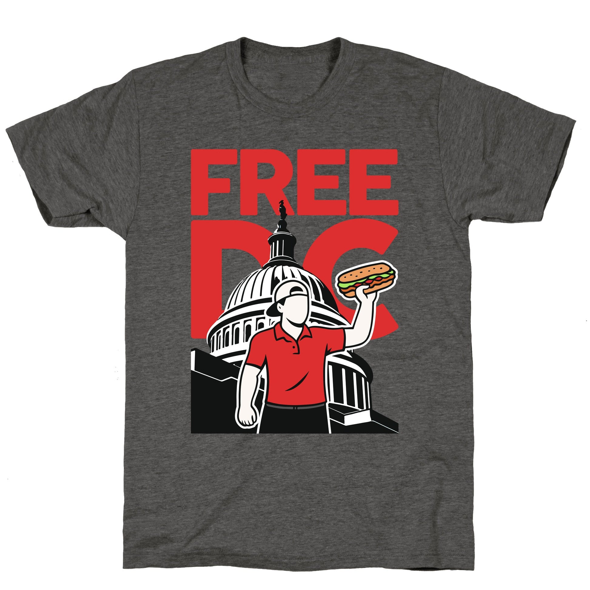 Anti Ice DC Sandwich Guy Unisex Triblend Tee