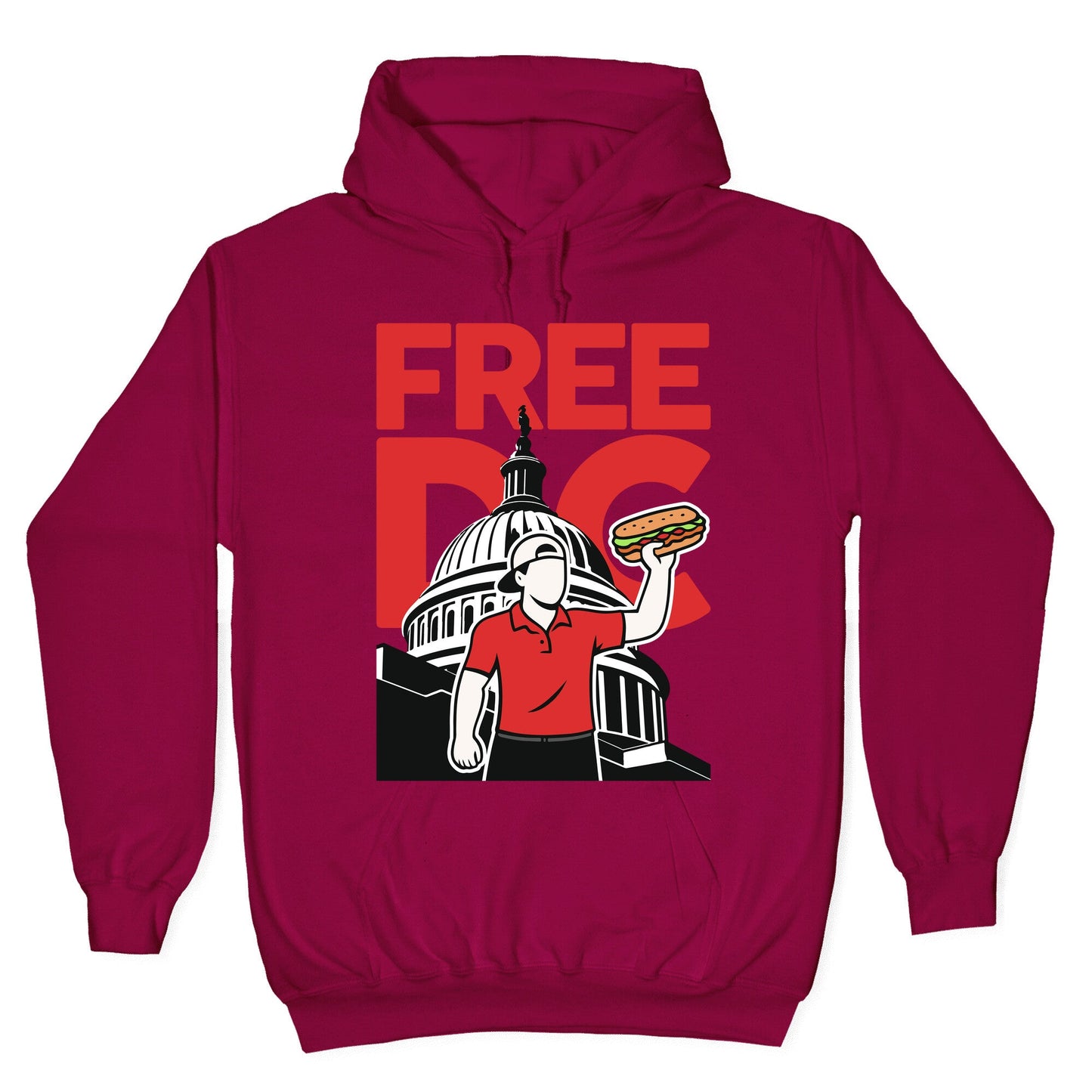 Anti Ice DC Sandwich Guy Hoodie