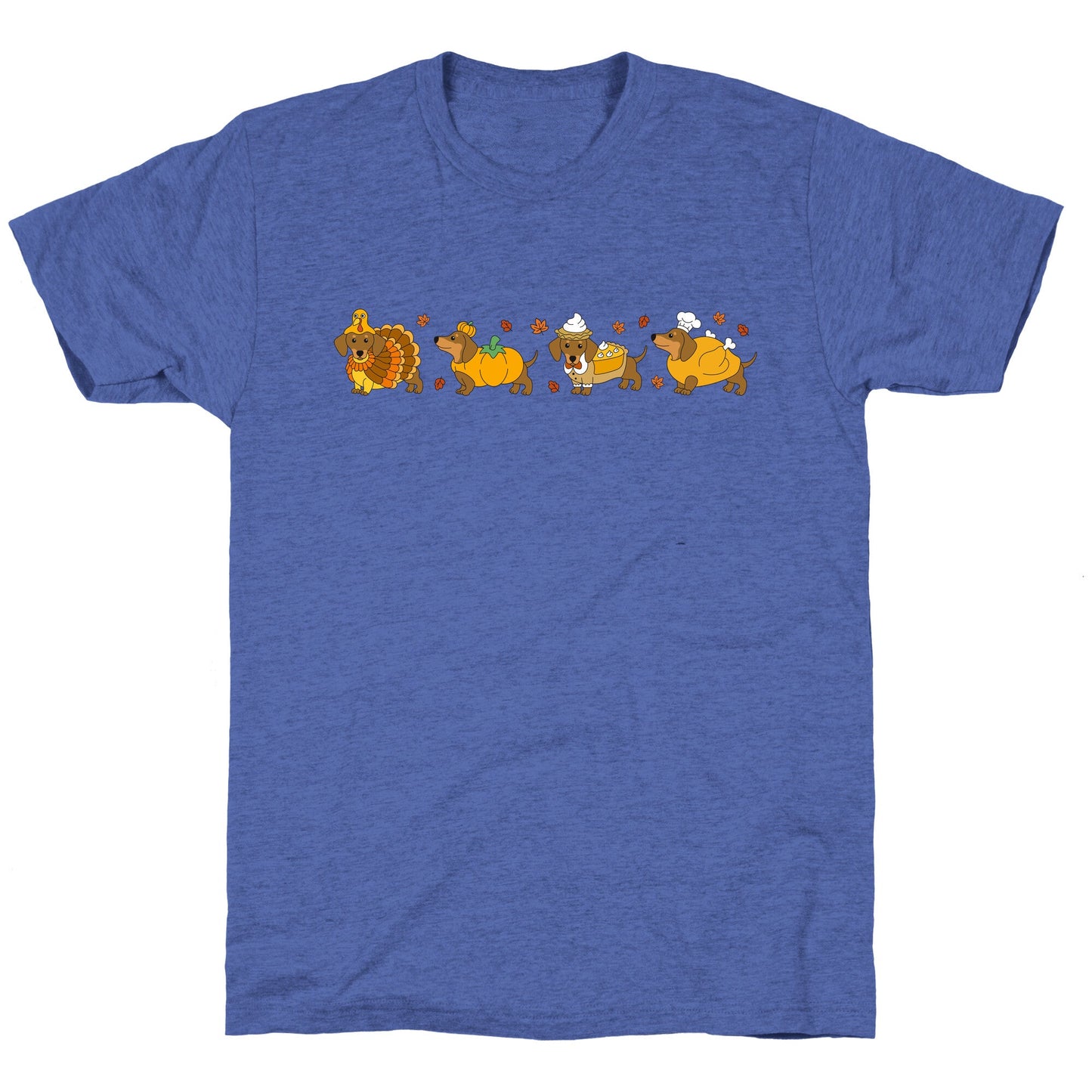 Turkey Dog Shirt Unisex Triblend Tee