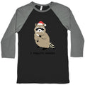 I Require Snacks Baseball Tee