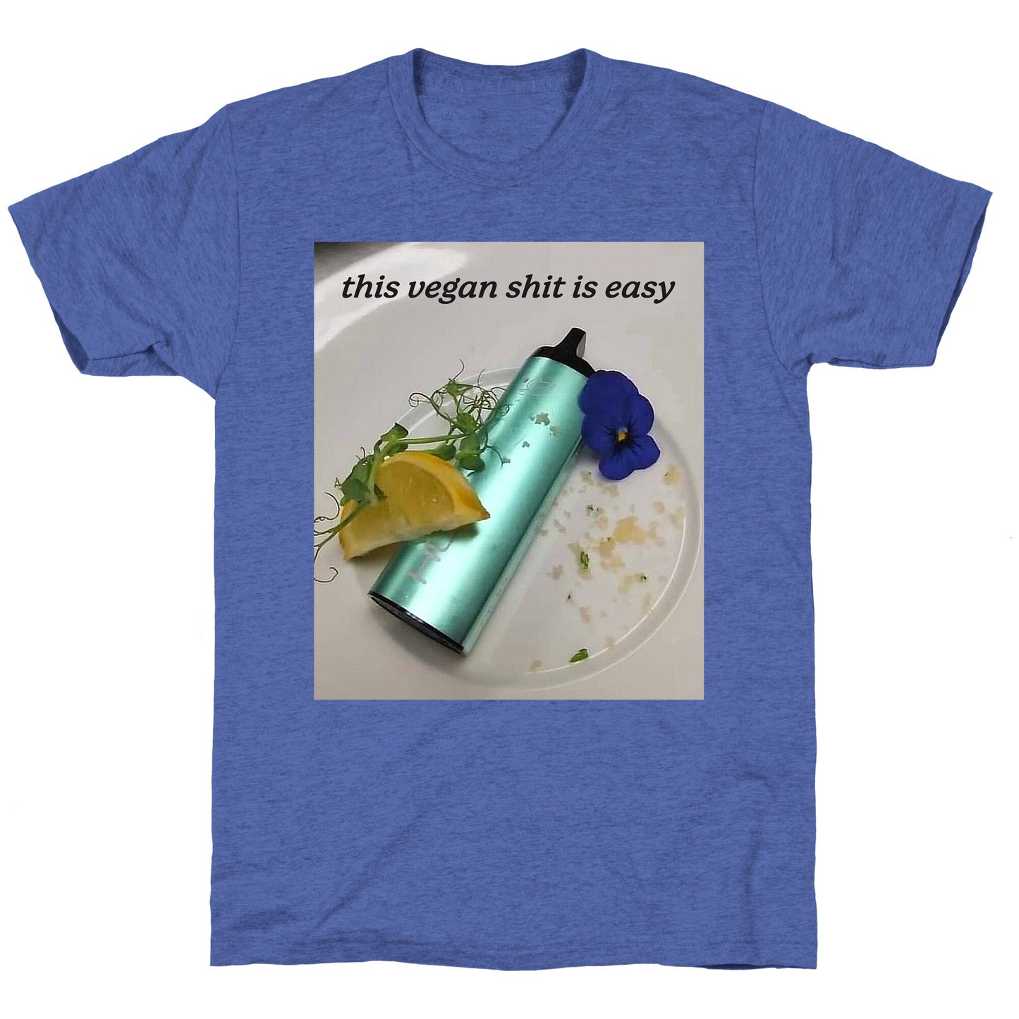 This Vegan Shit is Easy Unisex Triblend Tee