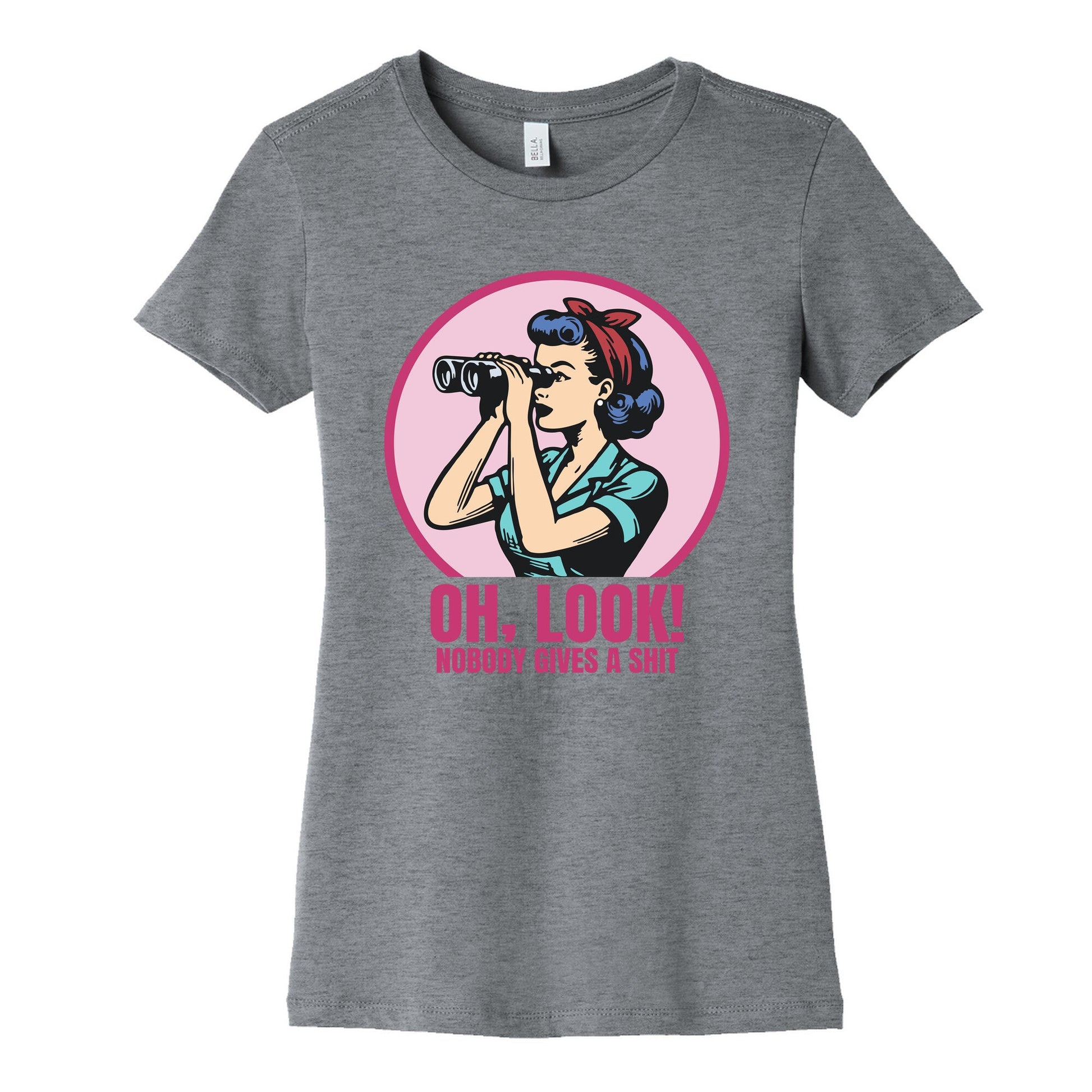 Nobody Gives A Shit Womens Cotton Tee