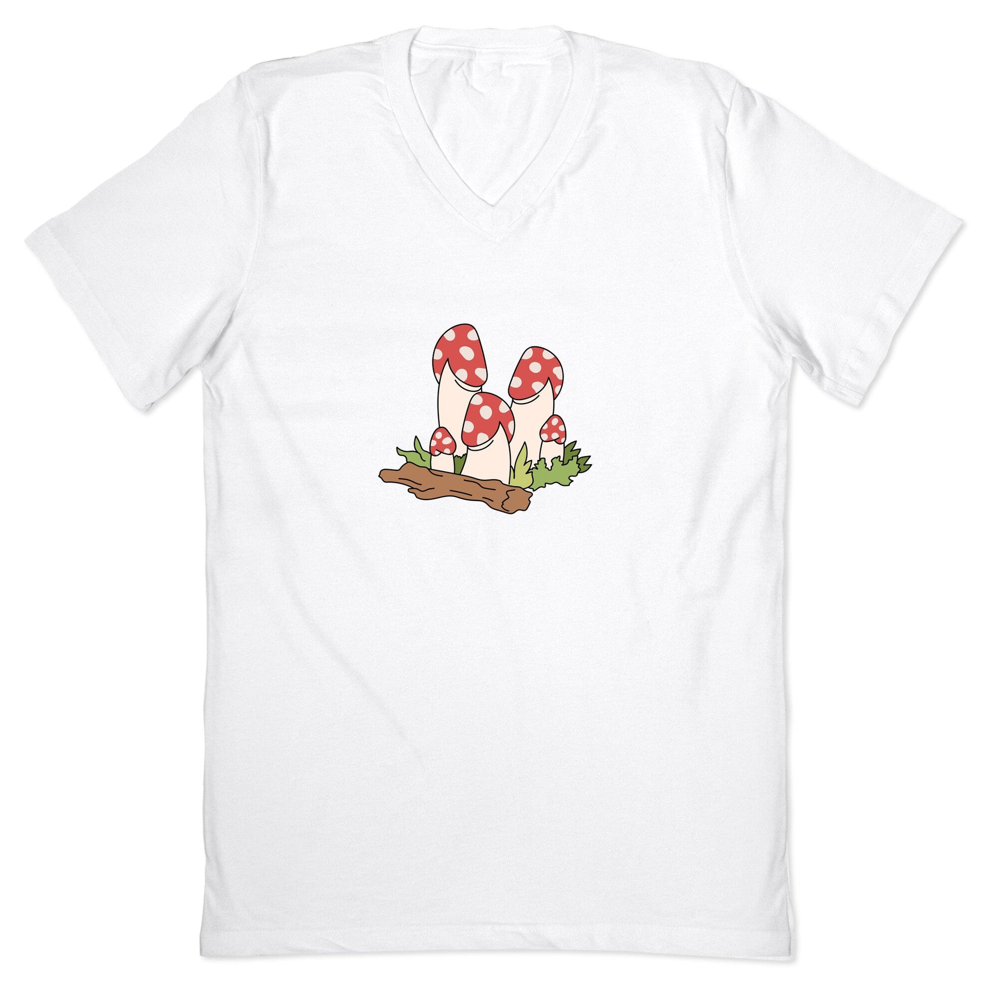 Mushroom Peens V-Neck