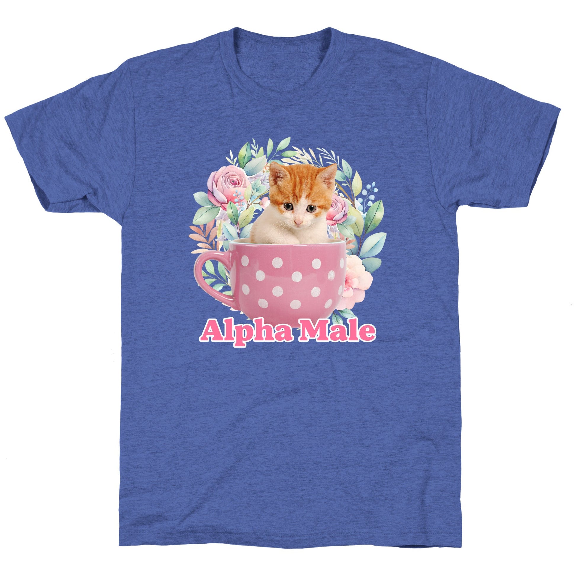 Alpha Male Kitten Unisex Triblend Tee