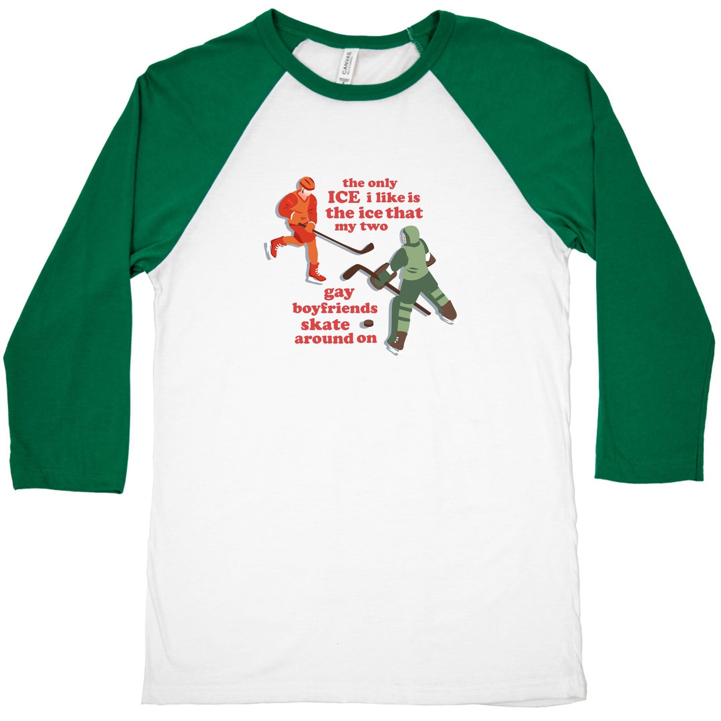 The Only Ice I Like Baseball Tee