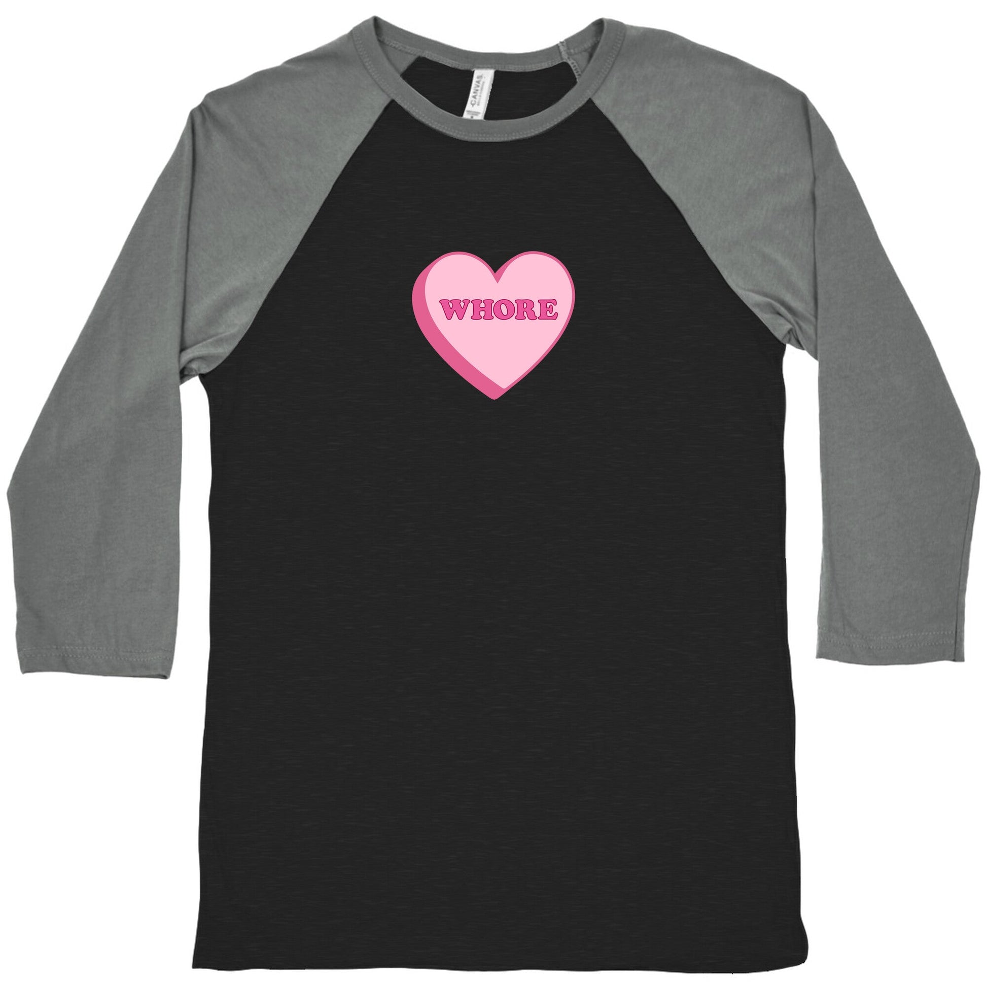 Whore Baseball Tee