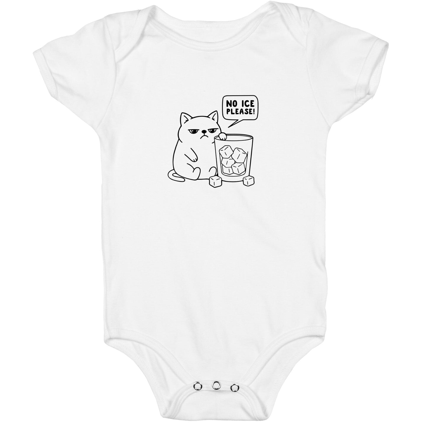 No ICE Please Baby One-Piece