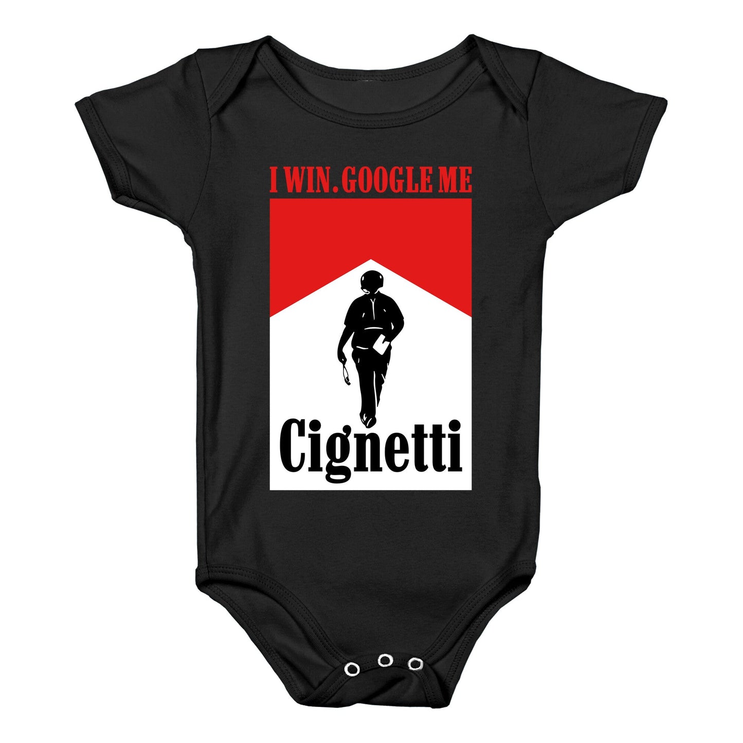Cignetti I Win Baby One-Piece