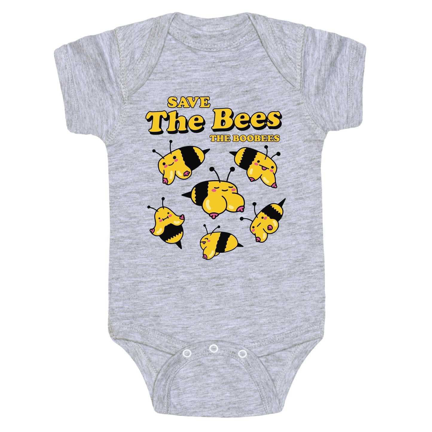 Save The Bees Boobees Baby One-Piece