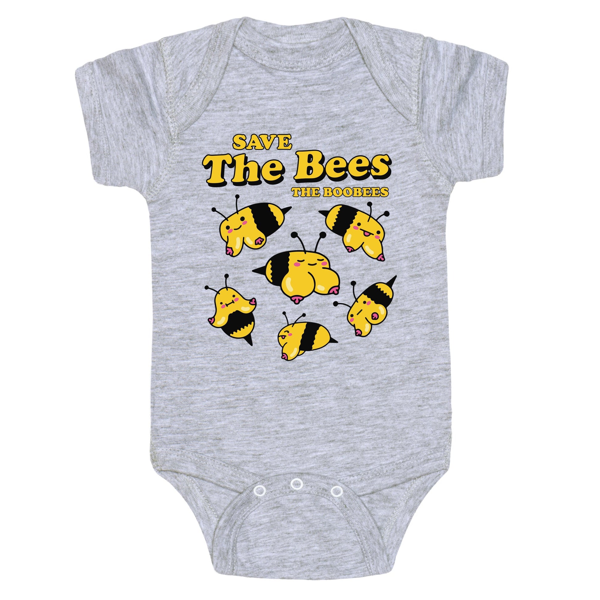 Save The Bees Boobees Baby One-Piece