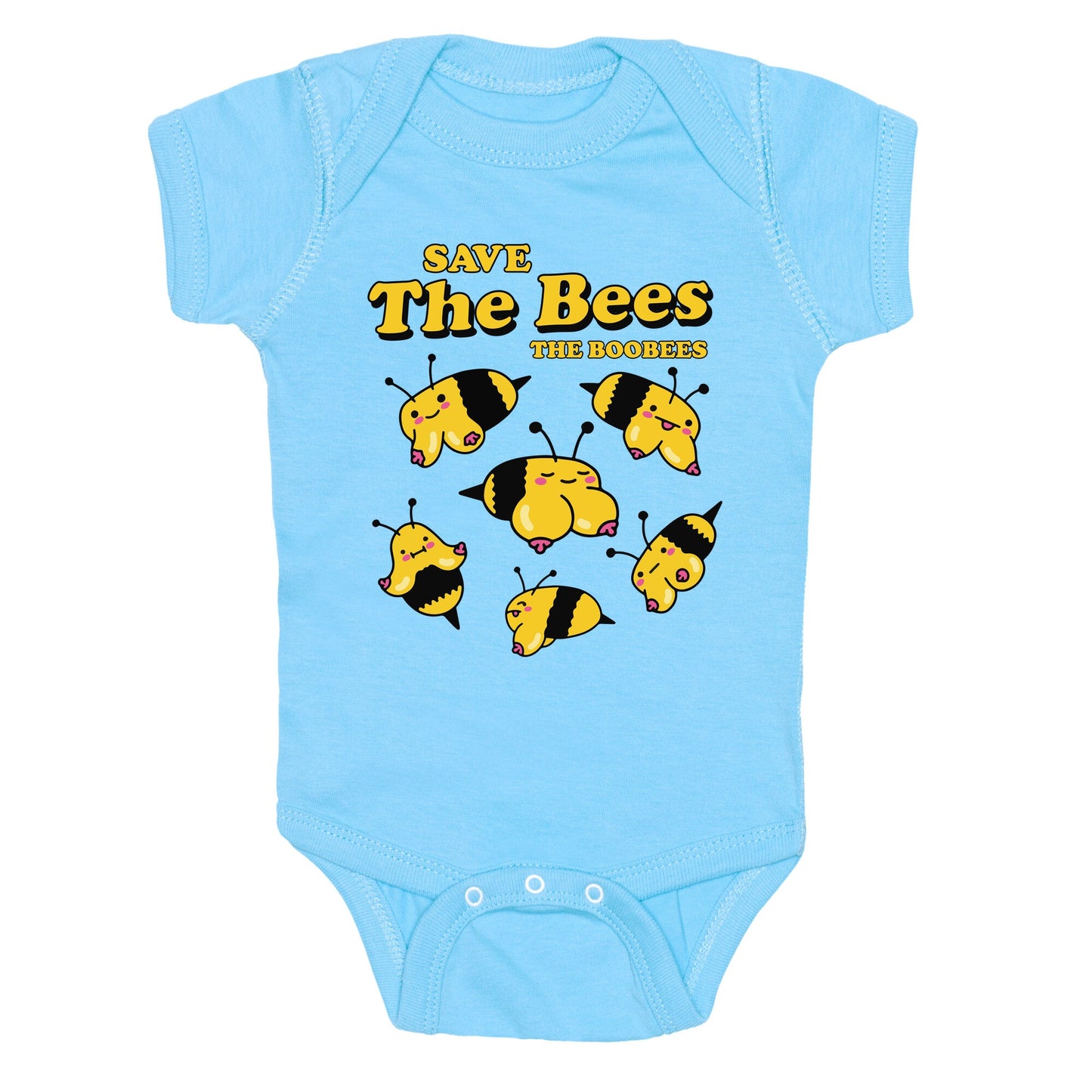 Save The Bees Boobees Baby One-Piece