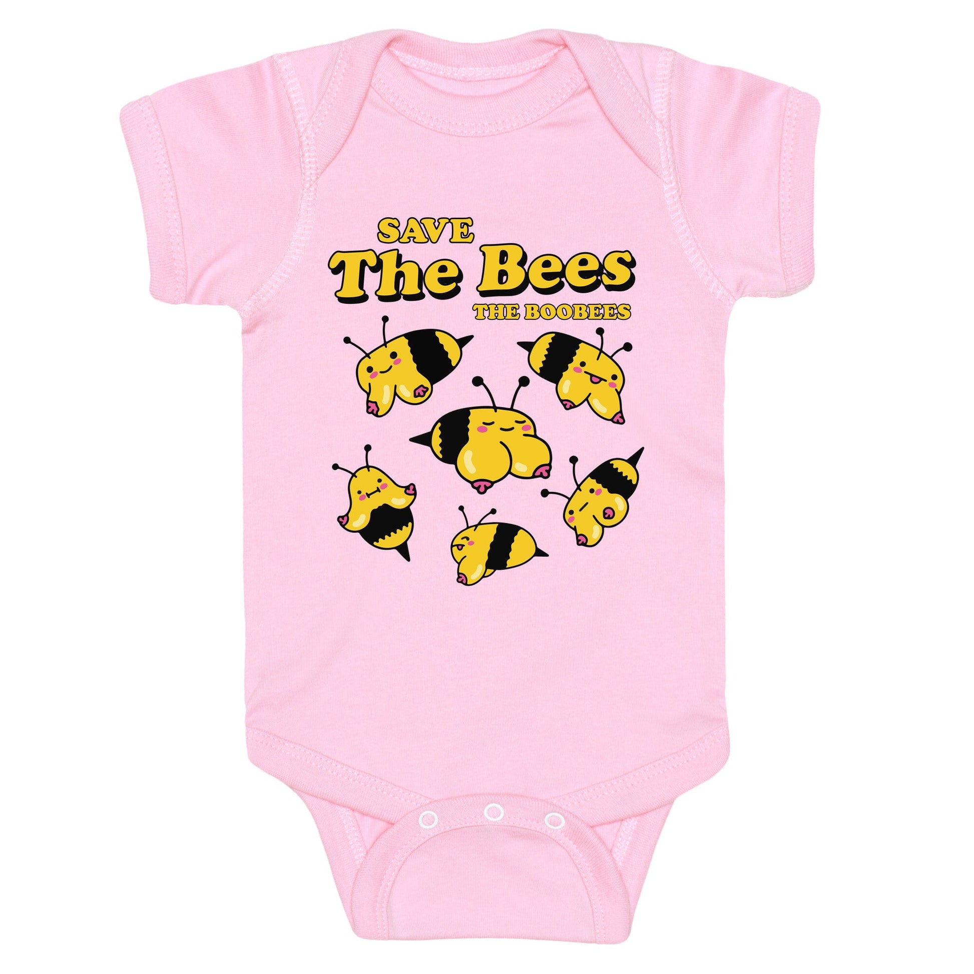 Save The Bees Boobees Baby One-Piece