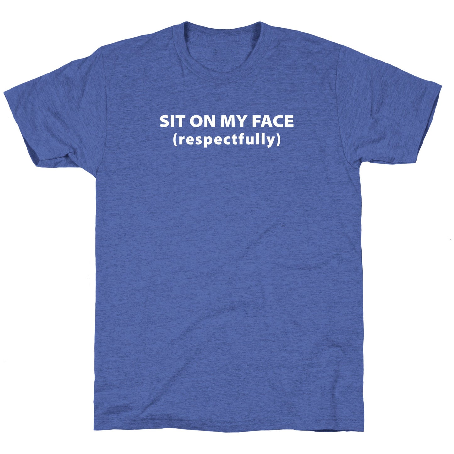 Sit On My Face Unisex Triblend Tee