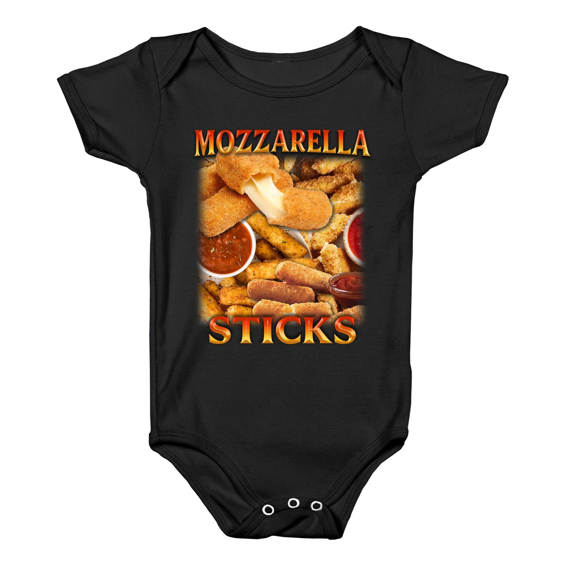 Mozzarella Sticks Baby One-Piece
