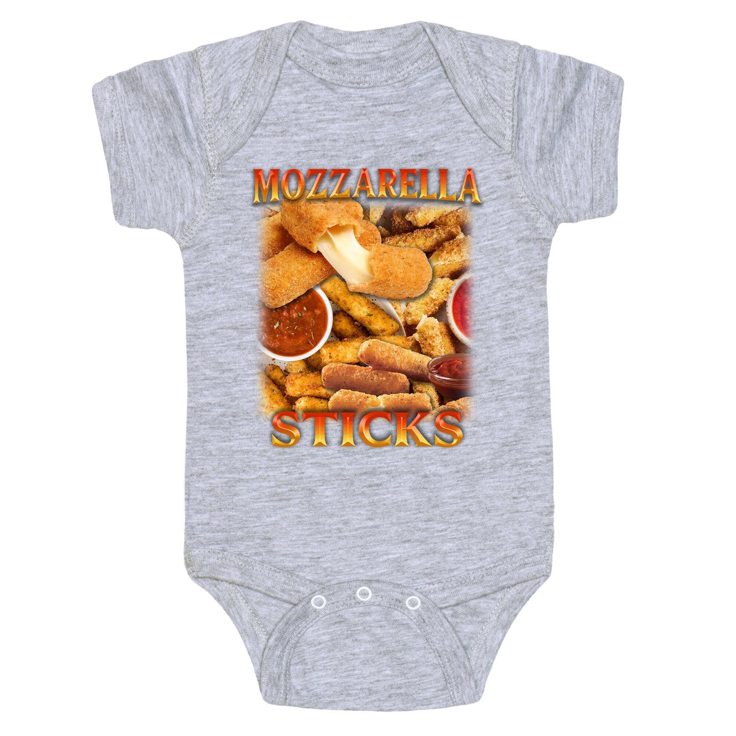 Mozzarella Sticks Baby One-Piece