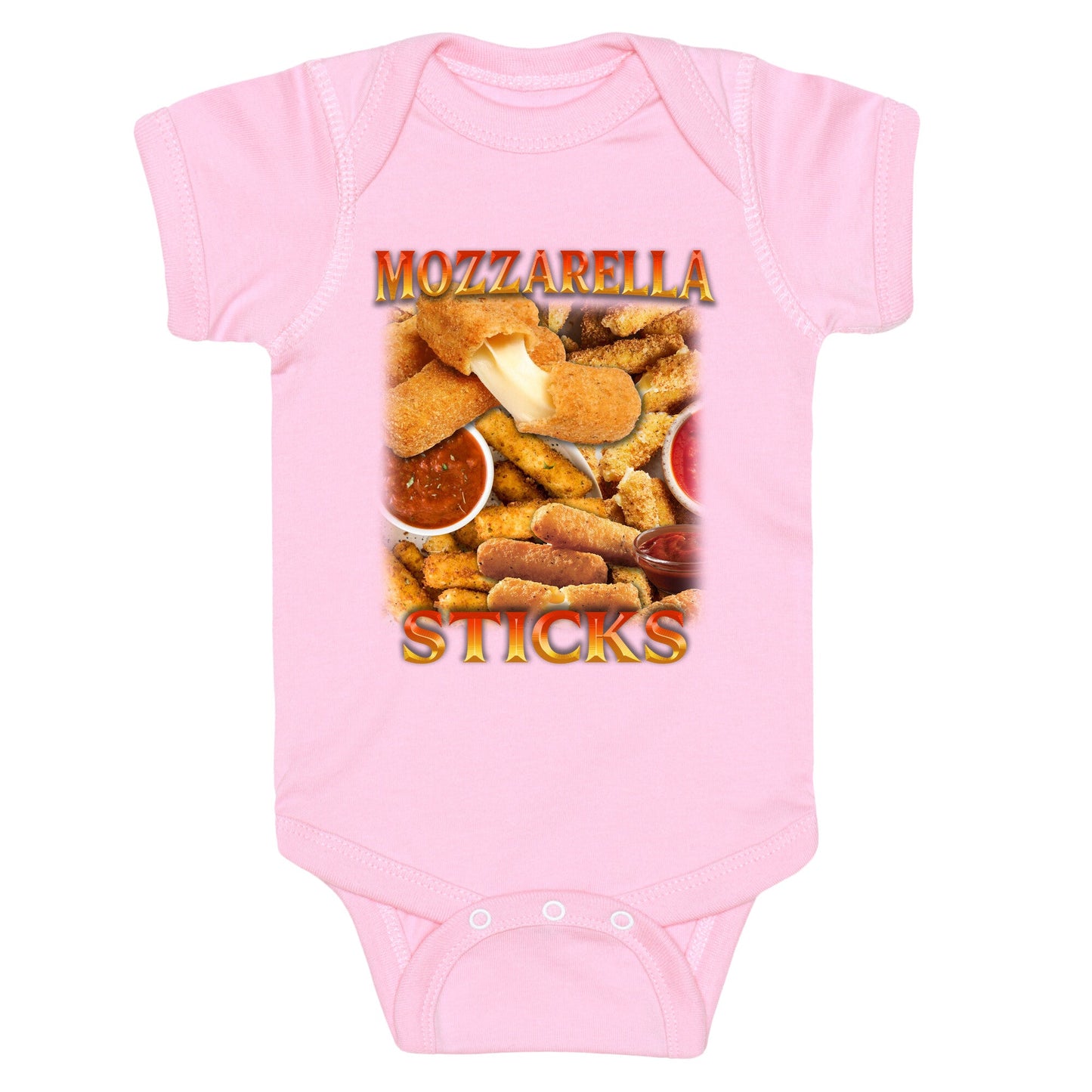 Mozzarella Sticks Baby One-Piece