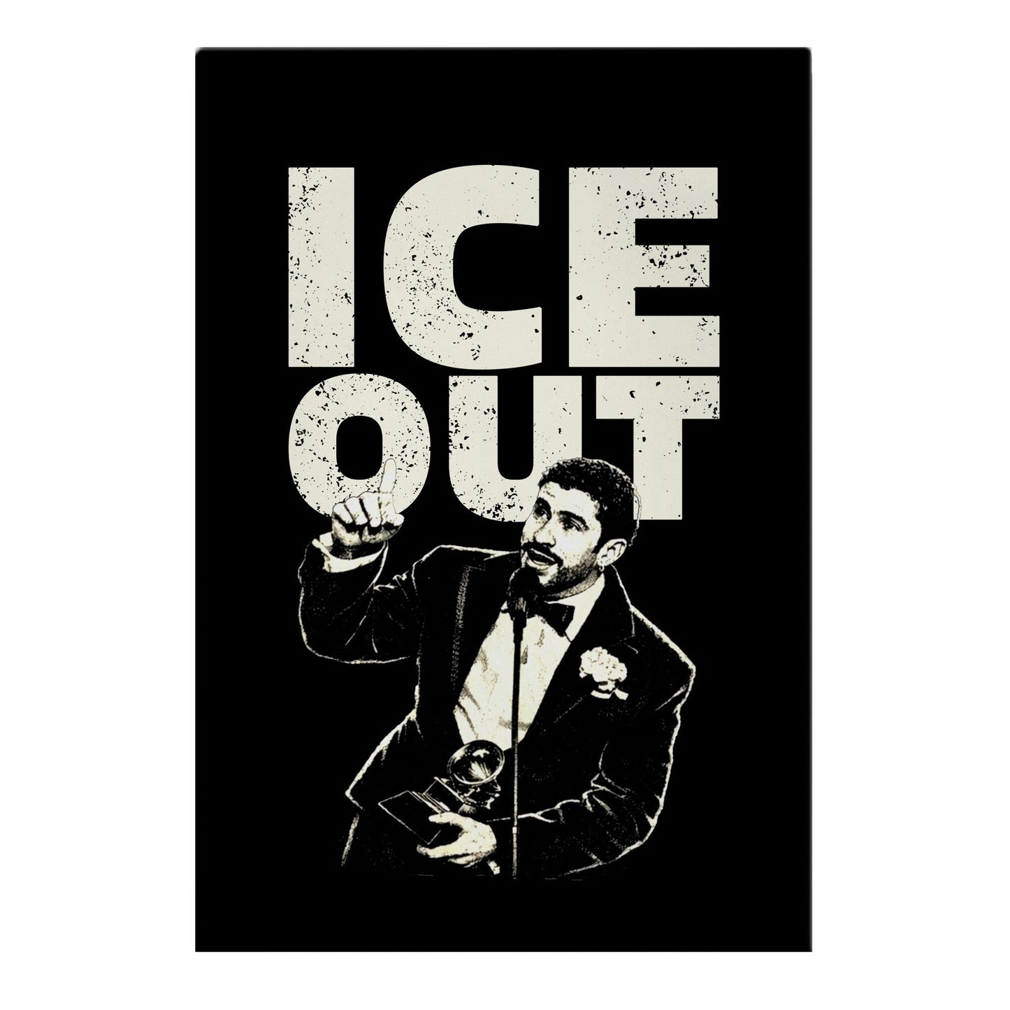 Bento ICE Out Garden Flag