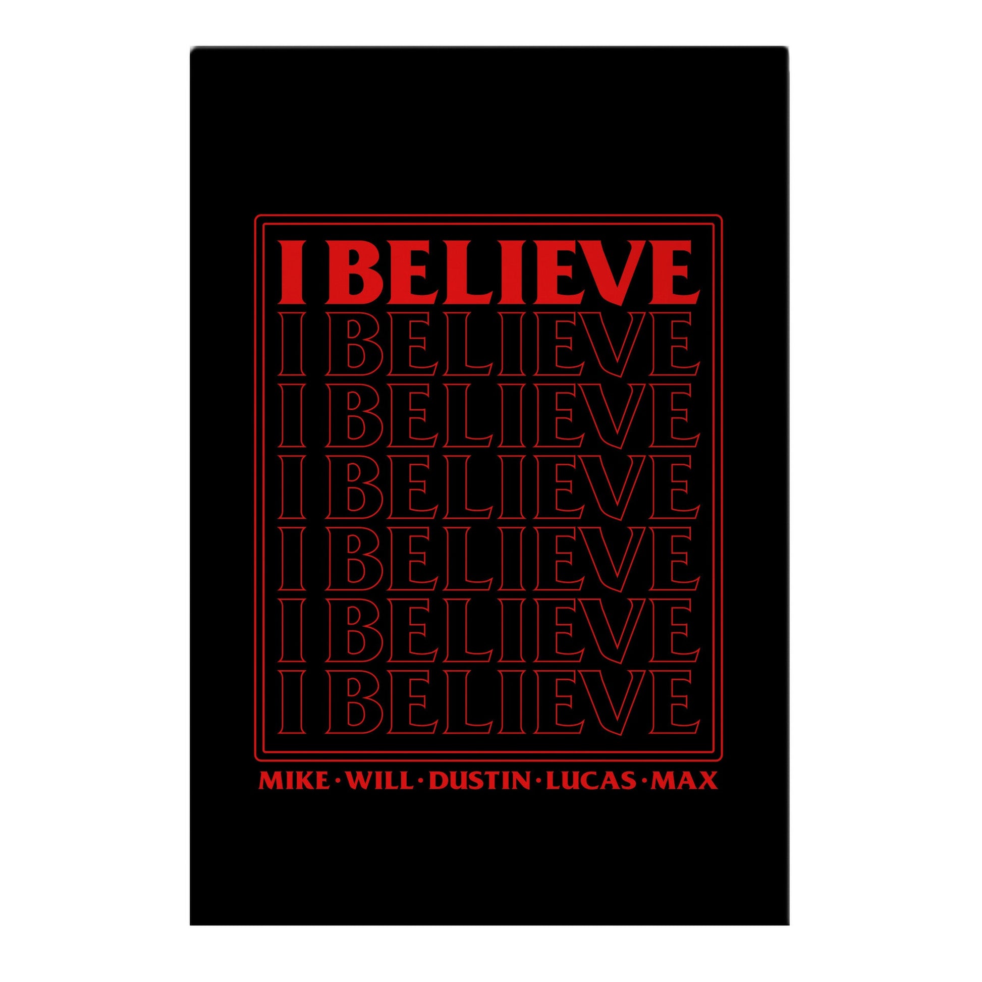 I Believe Garden Flag