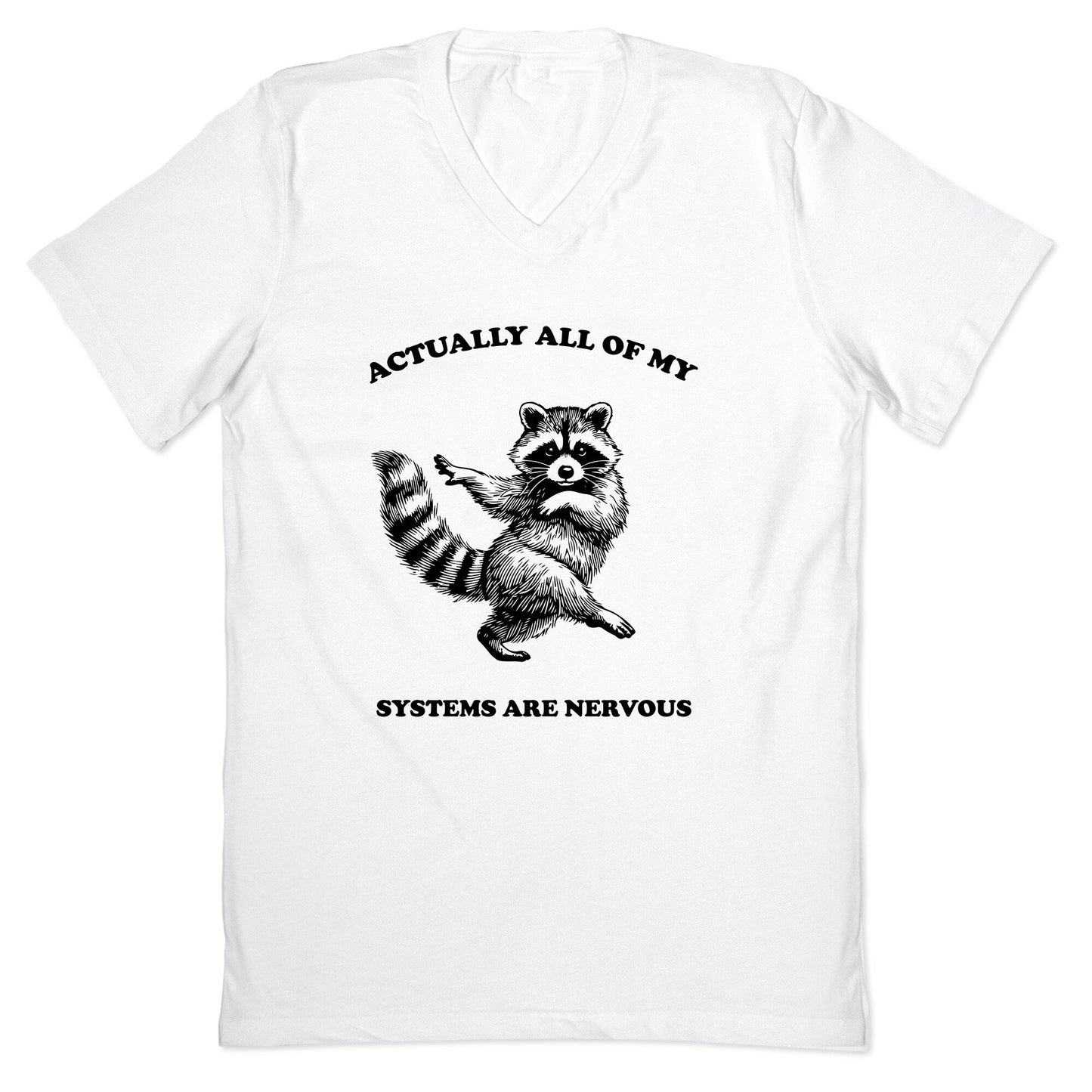 All Of My Systems Are Nervous V-Neck