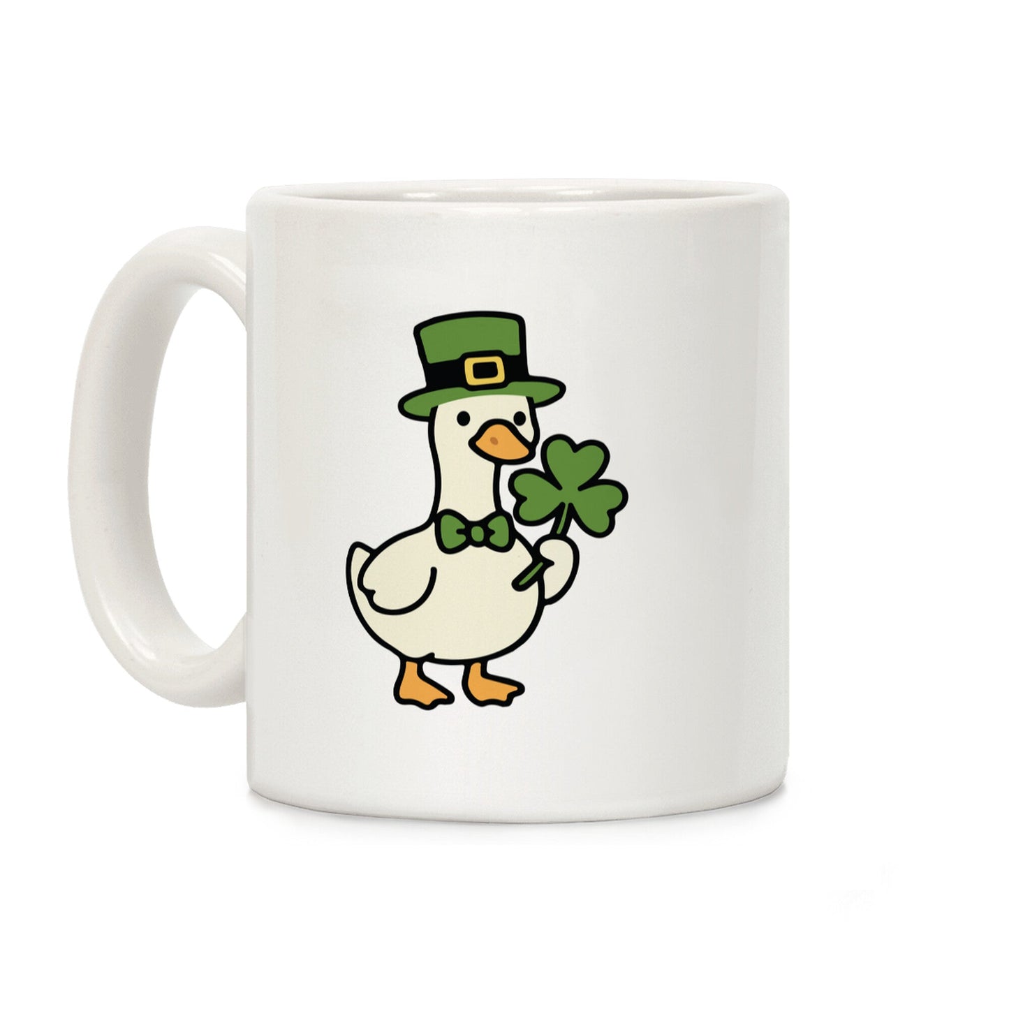 Saint Patricks Day Goose Coffee Mug