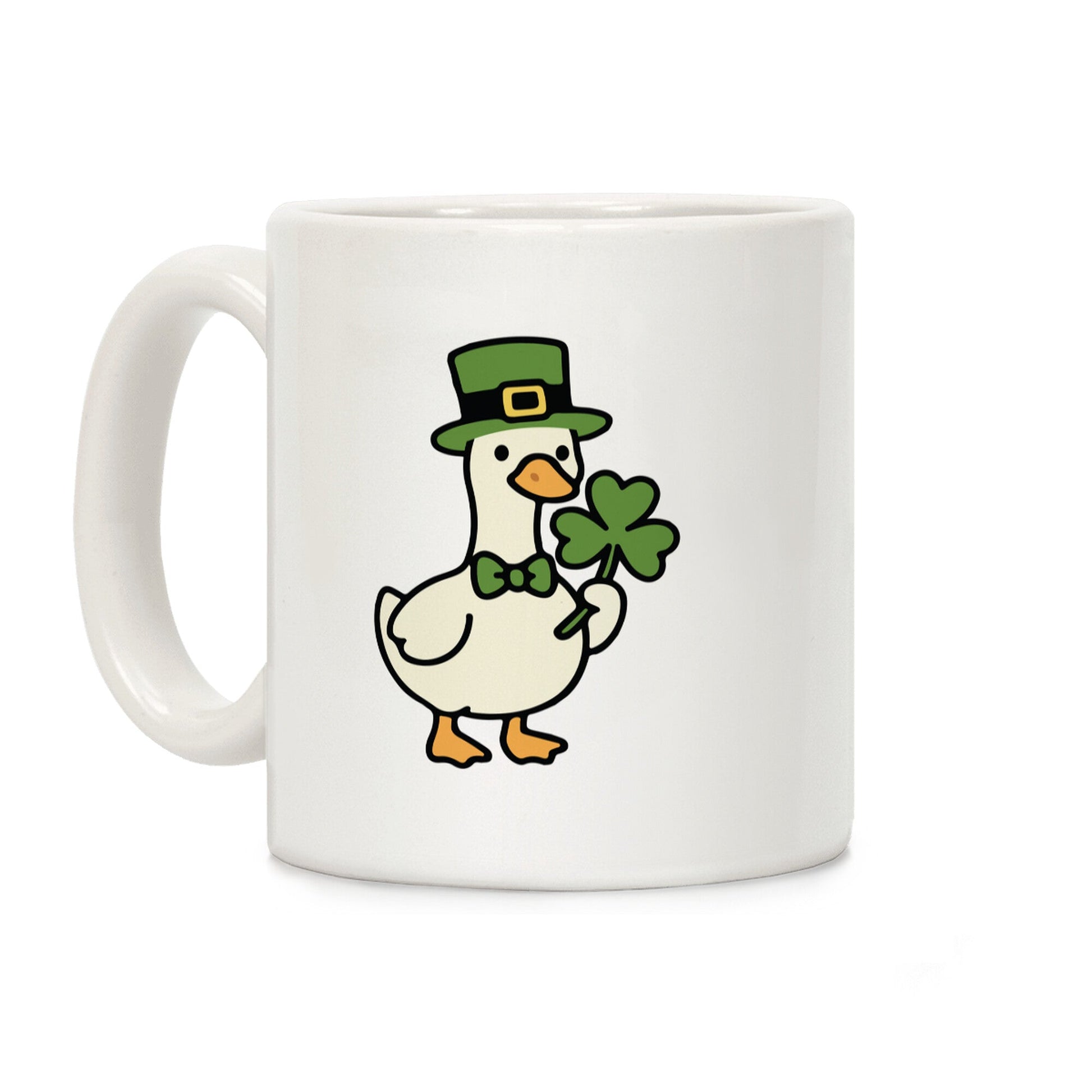 Saint Patricks Day Goose Coffee Mug