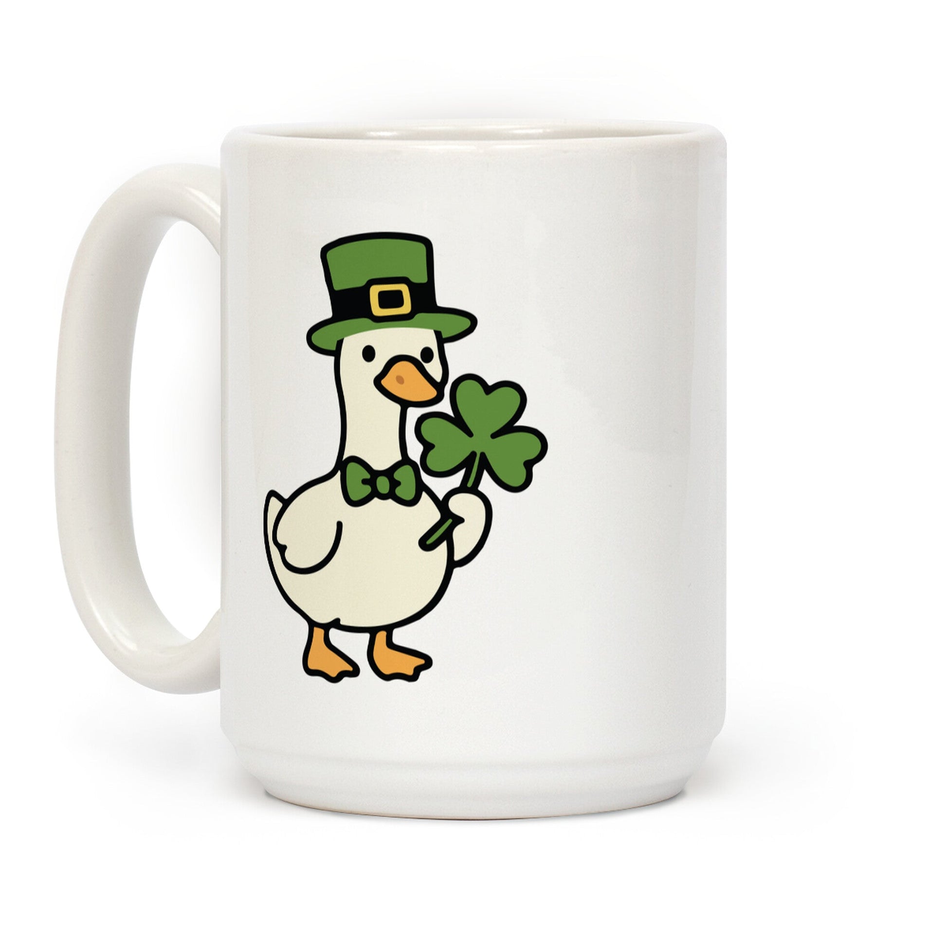 Saint Patricks Day Goose Coffee Mug