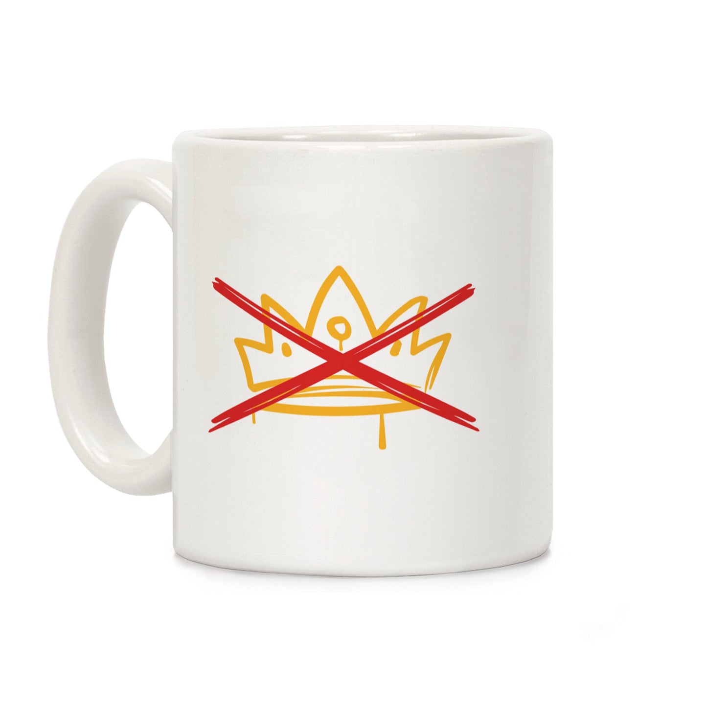 No Kings Crown Coffee Mug