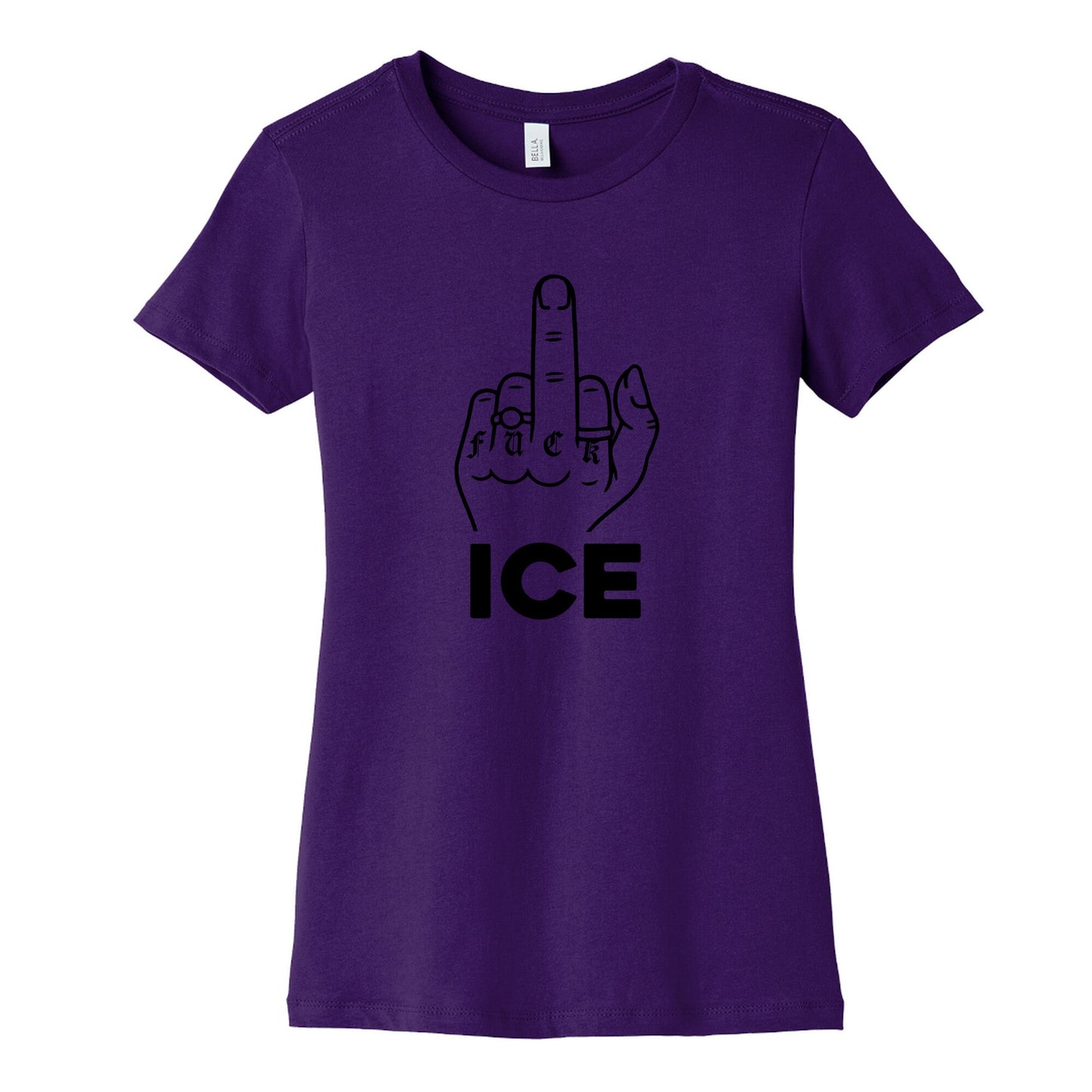 Fuck ICE Womens Cotton Tee