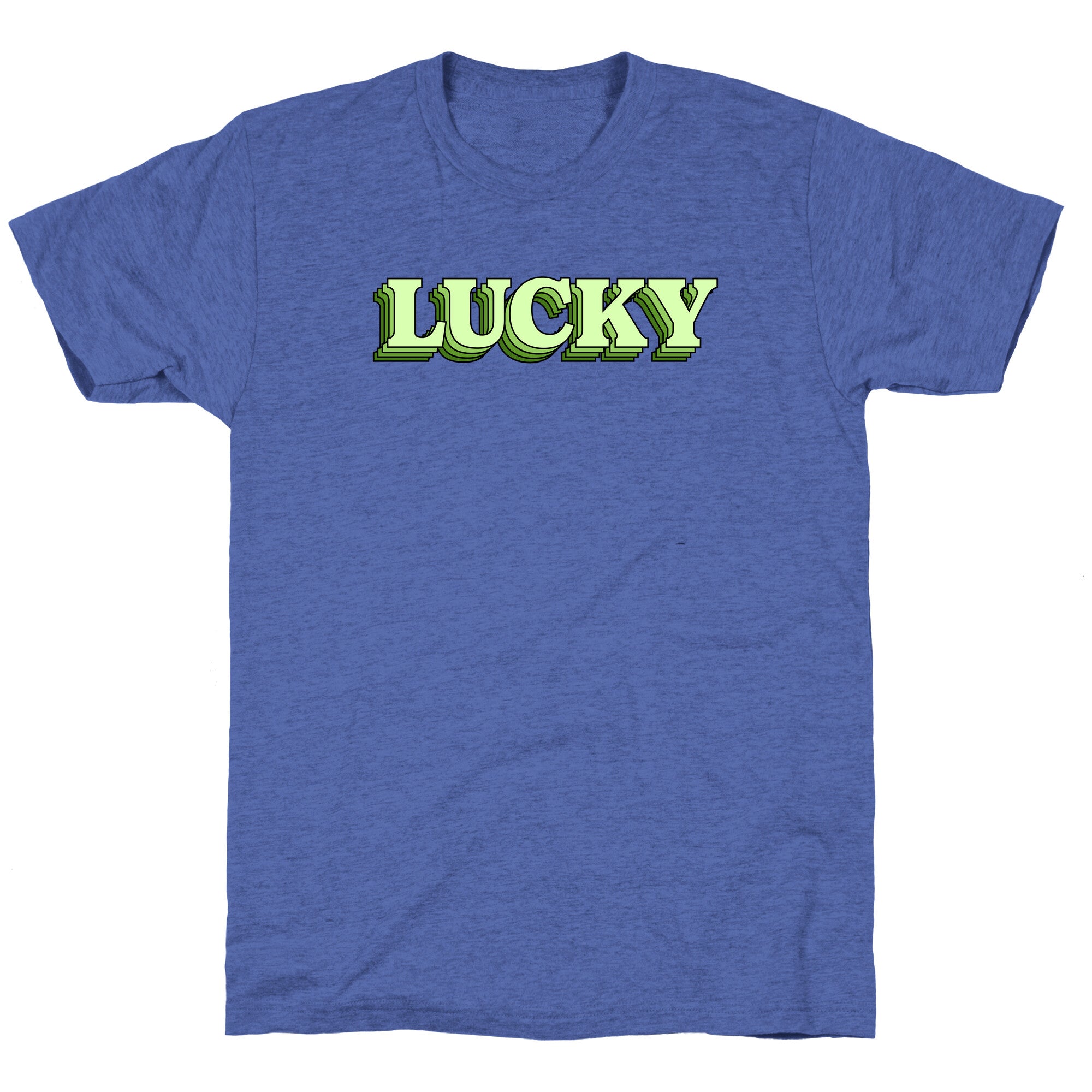 Lucky Unisex Triblend Tee