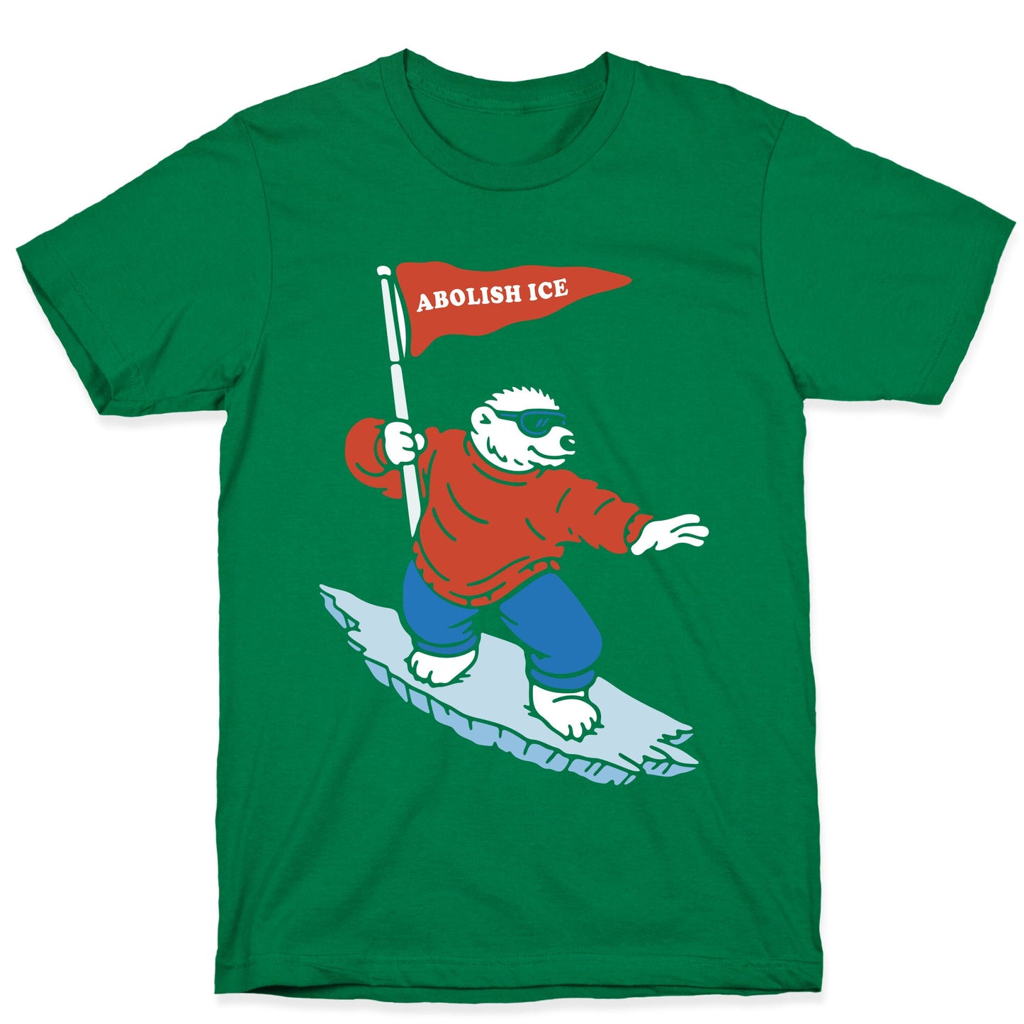 Abolish ICE Bear T-Shirt
