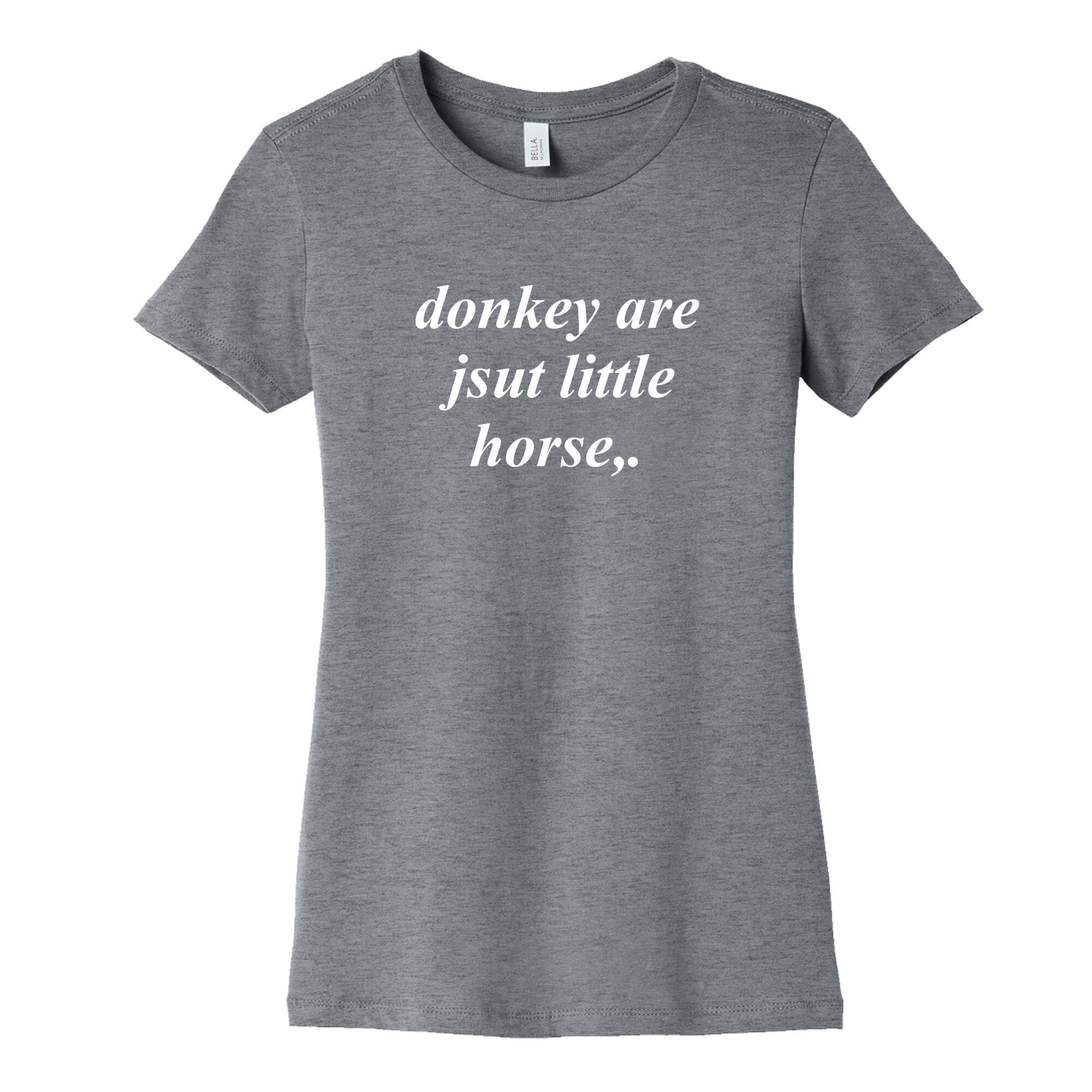 Donkey Womens Cotton Tee