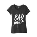 Doctor Who Bad Wolf Womens Triblend Tee