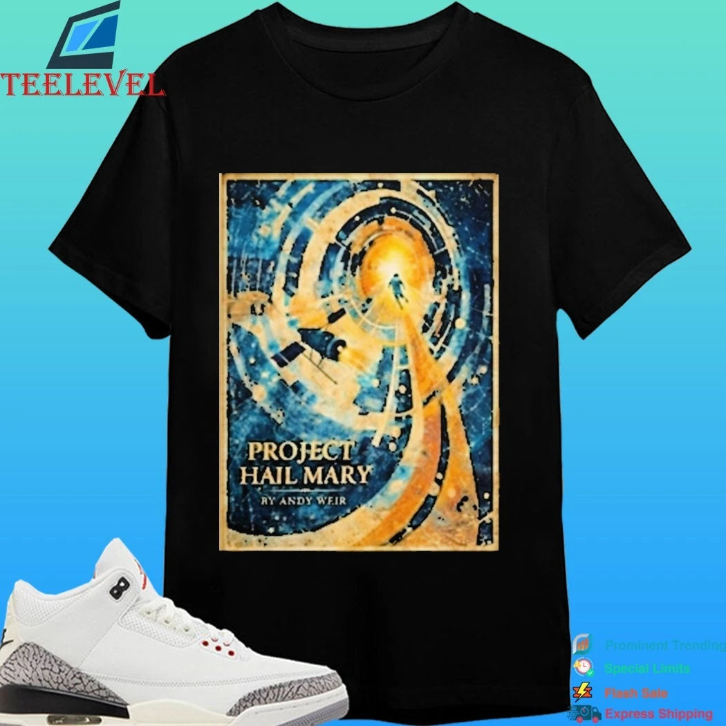 Project Hail Mary 2026 Movie Graphic Vintage Rocky And Ryland Grace Shirt