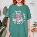 Half Mom Half Coffee Skeleton Mom Comfort Tee Shirt