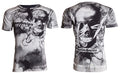 XTREME COUTURE by AFFLICTION Black CROSSED OUT Short Sleeve Slim Fit T-shirt NWT
