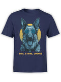FANTUCCI Anubark T-Shirt | Regal Doberman Tee for Mythology & Dog Lover | Unisex