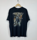 Powerwolf Rock Band T-Shirt Size XXL Top Short Sleeve Y2K Black Metal Tour Logo