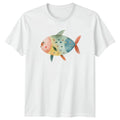 Cute Watercolor Fish T-Shirt Marine Wildlife Gift For Him And Her