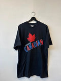 Vintage Molson Canadian Shirt Mens XL Black Beer Graphic Promo Tee Y2K