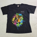 Vintage SERIF Inspiring Creativity Tiger Lion Splash Paint Art Graphic Design Lg
