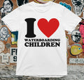 I Love Waterboarding Children T shirt | y2k | aesthetics | funny