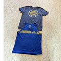 Corona Men's T-Shirt Tank Top Lot L Blue Yellow Graphic Print Logo Beer