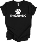 Dogaholic Definition T-Shirt Funny Dog Lover Gift Pet Parent Humorous Quote Tee