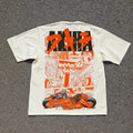 AKIRA anime t shirt ,Double Sided bike Graphi , manga printed lot