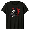 Skull Snake Mohawk Gothic Mens T-Shirt Ladies Tee Graphic Unisex Top